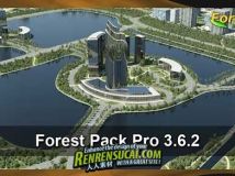 《3d森林插件Forest Pack Pro 3.6.2破解版》Forest Pack Pro 3.6.2 For 3Ds Max