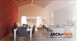 Archipack建筑archviz流程Blender插件V2.3.3版