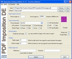 《PDF页面分割合并》(Traction Software PDF Imposition Desktop Edition)v1.16