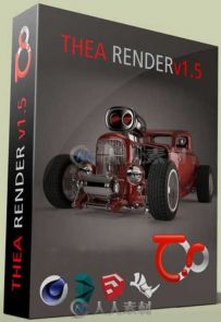 Thea Render渲染器插件合辑V1.5.02.1371版 Thea Render v1.5.02.1371 Plus Plugins