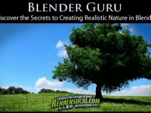 《Blender逼真自然风光制作教程》Blender Guru Discover the Secrets to Creating Realistic Natur