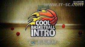 超酷时尚专业篮球广播简介介绍电视栏目AE模板Videohive Cool Basketball Intro 19...