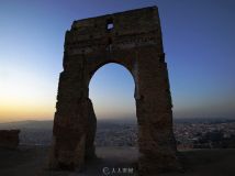 摩洛哥古城延时摄影实拍视频素材