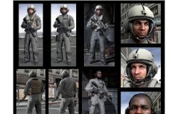 《使命召唤MW3角色模型》Call of Duty MW3 Character Models