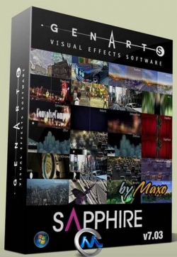 AE蓝宝石插件V7.03版 Genarts Sapphire v7.03 for After Effects CC Win64