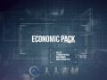 数字科技经济标文字数据图表AE模板 videohive Economic Pack 14668139