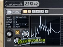 《波形塑形软件合成器》(Cakewalk Z3TA+2)v2.0/含注册码