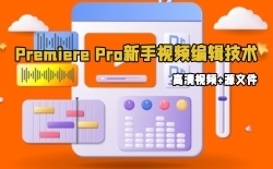 Premiere Pro新手视频编辑技术训练视频教程