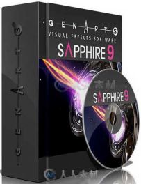 GenArts Sapphire蓝宝石AVID插件V9.0.1 CE版 GenArts Sapphire AVX v9.0.1 CE