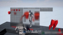 角色服装武器货柜装备系统蓝图Unity游戏素材资源