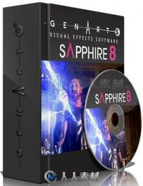 GenArts Sapphire蓝宝石AE插件V8.11 CE版 GenArts Sapphire v8.11 CE for AE
