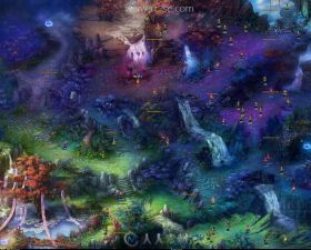 《神雕侠侣》超高清游戏场景地图概念设计完整套图素材