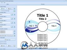 《CD/DVD标签封面制作工具》(RonyaSoft CD DVD Label Maker)v3.01.15[压缩包]