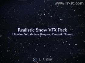 简单逼真的雪粒子天气系统Unity游戏素材资源