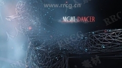 科技幻想太空夜舞娱乐活动宣传展示动画AE模板