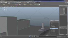 超精细Maya模拟游戏环境视频教程