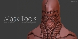Mask Tools复杂纹理材质制作Blender插件V4.2.11版