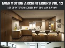 《高品质完整室内场景模型 Vol.12》Evermotion Archinteriors Vol.12