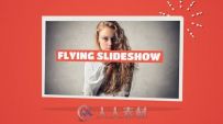 翻转图版相册动画AE模板 Videohive Flying Slideshowr 7857794 Project for After ...