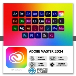 Adobe CC 2024创意云系列大师版软件V2版