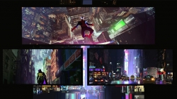 影片《蜘蛛侠：平行宇宙》视觉特效解析视频 纽约城的创建过程解析