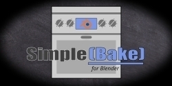 Simplebake PBR贴图材质烘焙Blender插件V3.4.2版