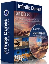 Infinite Dunes沙丘生成器C4D插件