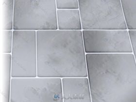 现代时尚灰色瓷砖贴图和材质Unity游戏素材资源