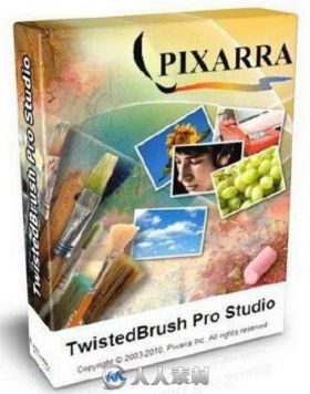 Pixarra TwistedBrush数字艺术笔刷绘画软件V23.05版 PIXARRA TWISTEDBRUSH PRO STU...