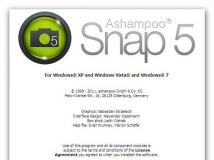 《截图软件》(Ashampoo Snap 5)v5.1.3.Multilingual[压缩包]