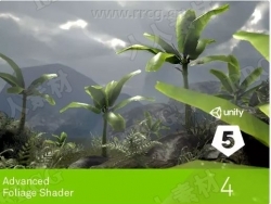 高级植物着色器视觉特效工具Unity游戏素材资源