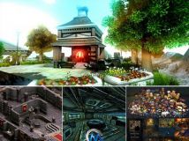 Unity游戏人物与环境场景3D模型合辑