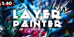 Layer Painter PBR纹理贴图绘制Blender插件V1.1.4版