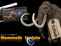 《Blender猛犸象制作视频教程》cmiVFX Blender Mammoth 2.49 To 2.5 Migration Guide