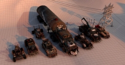 疯狂麦克斯末日战车3D模型合集