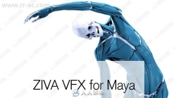 Ziva Dynamics Ziva VFX骨骼肌肉运动模拟Maya插件V1.5版