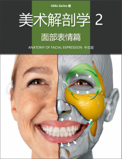 人体面部表情艺用解剖书籍杂志