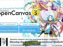 《CG绘图软件》(openCanvas)5.1.04[安装包]