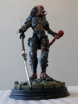 铁血战士影视角色雕塑3D打印模型