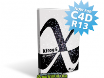 《Xfrog5最强C4D R12R13植物插件win/mac破解版》Xfrog 5 for CINEMA 4D R12 & R13 Win/Mac