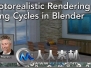 《Blender真实渲染视频教程》Lynda.com Photorealistic Rendering Using Cycles in...
