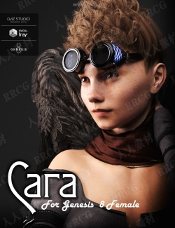 Cara卡拉女性人物角色3D模型合集