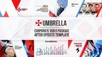 企业品牌宣传动画AE模板 Videohive Umbrella Corporate Video Package 11879200