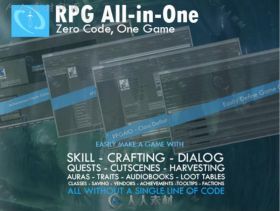 巨大的创作工具RPG一体化完整项目Unity素材资源