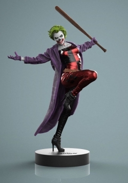 邪恶小丑女DC反派角色3D打印模型