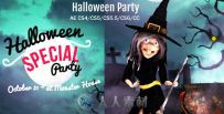 女巫万圣节派对动画AE模板 Videohive Halloween Party Wish 12982685