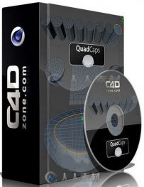 Quad Caps自动多边形C4D插件V1.0版 C4DZone Quad Caps 1.0 for Cinema 4D