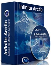Infinite Arctic北极冰川生成器C4D插件