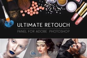 Ultimate Retouch Panel终极肖像美容润饰PS插件V3.5版 Ultimate Retouch Panel 3.5...
