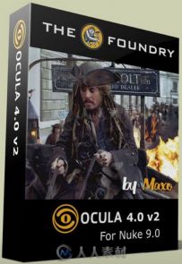 Ocula立体影像Nuke插件工具集合V4.0v2版 The Foundry Ocula 4.0 v2 For Nuke 9 Win...